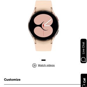 Samsung watch like new comes with charger in box . I only used for a few weeks.